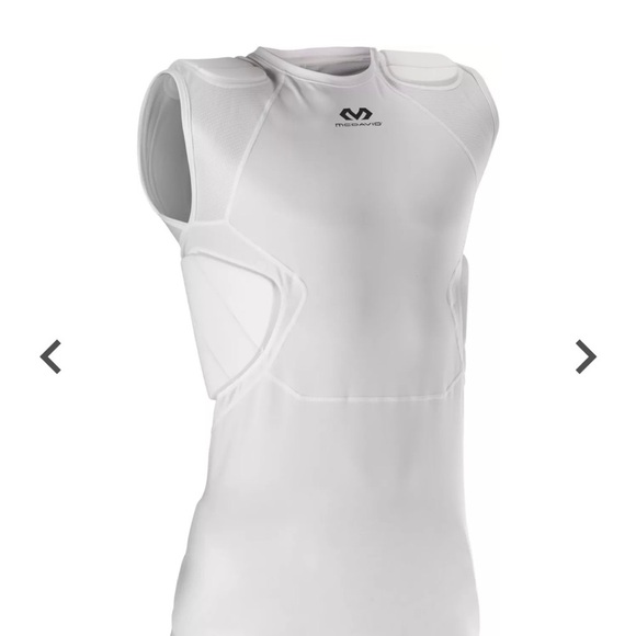 NWOT McDavid Athletic Tank Top with Mesh Fabric - Picture 5 of 6